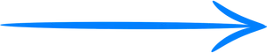 Blue Directional Arrow PNG Image