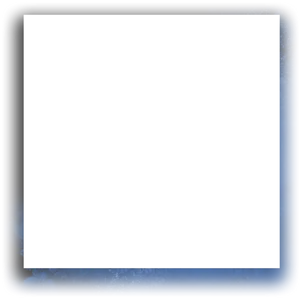 Blue Distressed Square Frame PNG Image