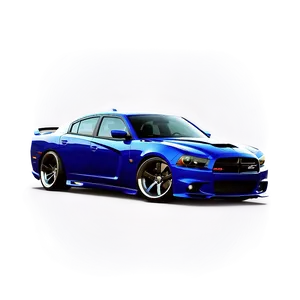 Blue Dodge Charger Picture Png Qsq PNG Image