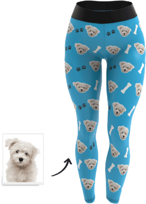 Custom Face Leggings - Leggings, HD Png Download PNG with transparent background