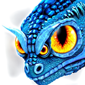 Blue Dragon Glowing Eyes Png 65 PNG Image