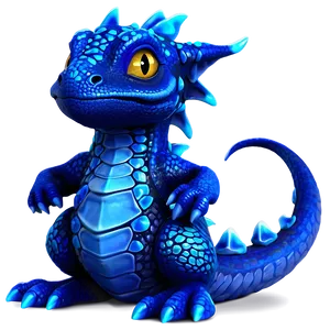 Blue Dragon Hatchling Png 13 PNG Image