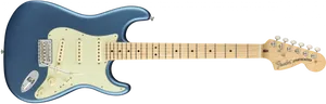 Blue Electric Guitar Fender Stratocaster PNG Image