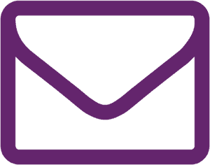 Purple Envelope Icon, HD Png Download PNG image with transparent background