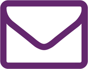 Blue Envelope Icon PNG Image