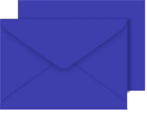 Blue Envelope Icon PNG Image