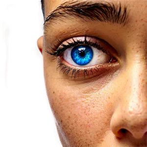 Blue Eyes A PNG Image