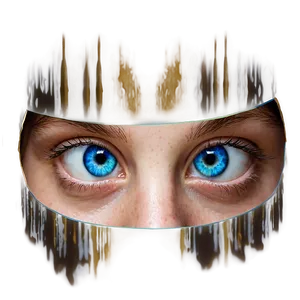 Blue Eyes In Dark Png Wru33 PNG Image