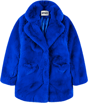 Fur Coat Blue Png Transparent, Png Download PNG image with transparent background