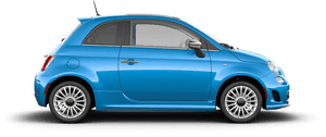 Laser Blue Metallic - Fiat 500, HD Png Download PNG image with transparent background