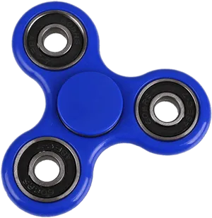 Blue Fidget Spinner.png PNG Image