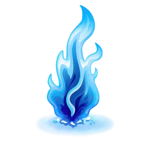 Blue Fire Ice Png Snf46 PNG Image