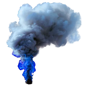 Blue Fire Smoke Png 06112024 PNG Image