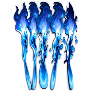 Blue Flame Design PNG ldv PNG image with transparent background