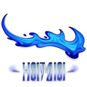 Blue Flame Design Png Yth PNG Image