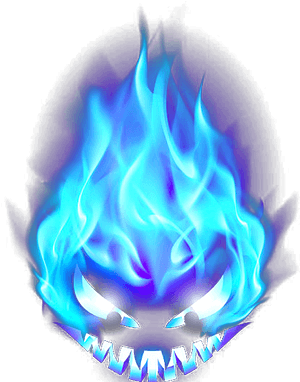 Blue Flames Png Transparent - Blue Fire Transparent Background, Png Download PNG image with transparent background
