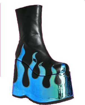 Platform Flame Boots, HD Png Download PNG image with transparent background