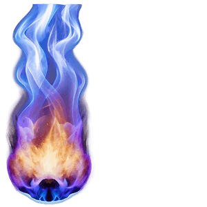 Blue Flame PNG seq51 PNG