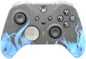 Blue Fire Xbox Elite Controller, HD Png Download PNG image with transparent background