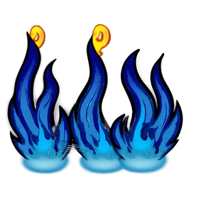 Blue Flames PNG 05042024 PNG