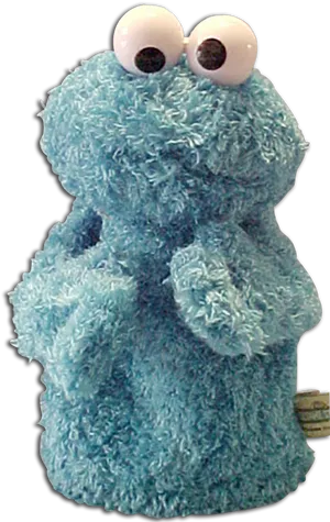 Blue_ Furry_ Puppet_ Character.jpg PNG Image