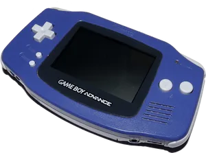 Blue_ Game Boy_ Advance PNG Image