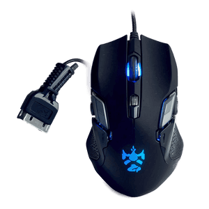 Blue Gaming Mouse PNG hbc75 PNG with transparent background