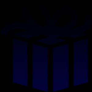 Gift Vector Icon - Blue Gift Icon Png, Transparent Png PNG