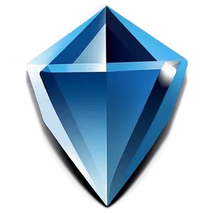 Blue Gradient Diamond Shape Png Dcj PNG Image