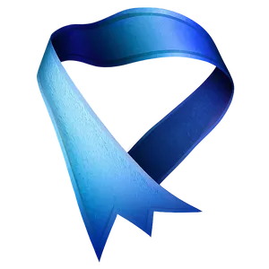 Blue Gradient Ribbon Graphic Png Snh42 PNG Image