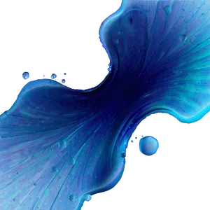 Blue Gradient Splash Png 06202024 PNG Image