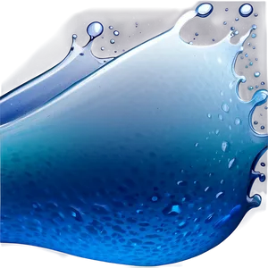 Blue Gradient Splash Png 73 PNG Image