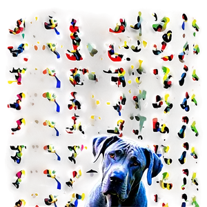 Blue Great Dane Png 06212024 PNG Image