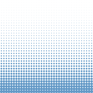 Blue Halftone Gradient Pattern PNG Image