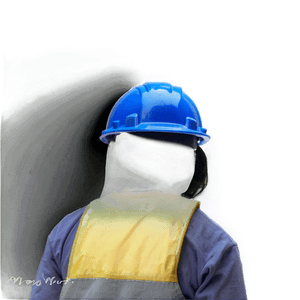 Blue Hard Hat PNG 9 PNG image with transparent background