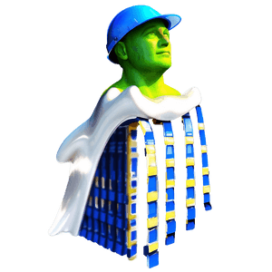 Blue Hard Hat PNG 96 PNG image with transparent background