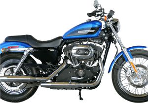 Blue Harley Davidson Motorcycle Bike Side View Png - Harley Davidson Roadster 2006, Transparent Png PNG image with transparent background