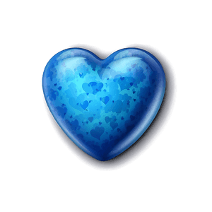 Blue Heart Emoji PNG Image wcq24 PNG image with transparent background