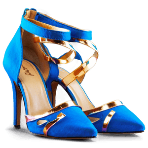 Blue High Heels PNG tde18 PNG with transparent background