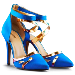 Blue High Heels Png Tde18 PNG Image