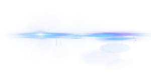 Blue_ Horizontal_ Lens_ Flare PNG Image