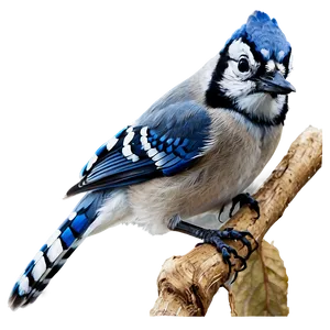 Blue Jay Close-up Png Wev PNG Image