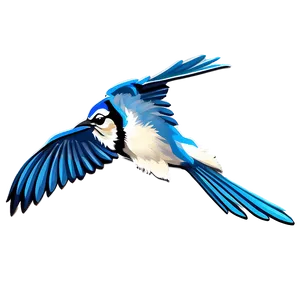 Blue Jay Digital Art Png Eeo PNG Image