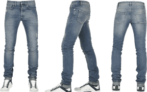 Jeans Png Image - Men Jean Png, Transparent Png PNG with transparent background