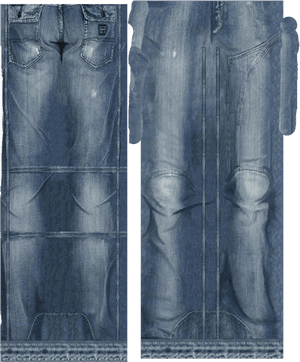 Blue Jeans Texture Png, Transparent Png PNG