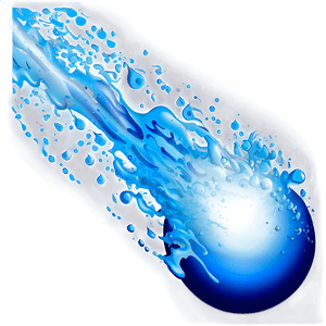 Blue Light Splash PNG 06122024 PNG