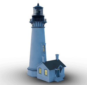 Lighthouse Lighter Sea - Lighthouse Illustration Design Png PNG image with transparent background