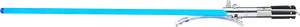 Blue Lightsaber Activated PNG Image