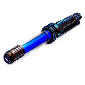 Blue Lightsaber Blade Closeup Png Yml PNG Image