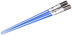 Blue Lightsaber Chopsticks PNG Image